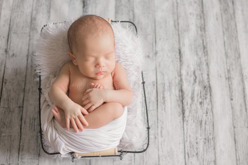 Friedlich schlafendes Baby